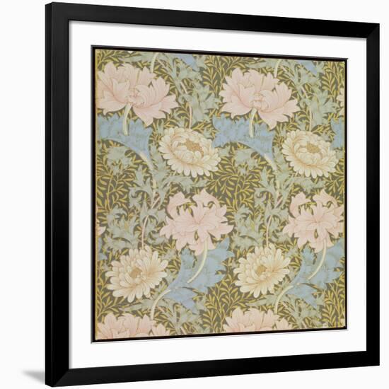 Chrysanthemum' Wallpaper, 1876-William Morris-Framed Giclee Print