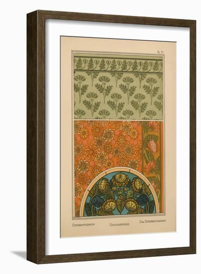 Chrysanthemum-null-Framed Giclee Print