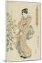 Chrysanthemums, 1830-1844-Utagawa Kunisada-Mounted Giclee Print