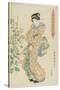Chrysanthemums, 1830-1844-Utagawa Kunisada-Stretched Canvas