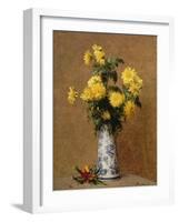 Chrysanthemums, 1879-Henri Fantin-Latour-Framed Giclee Print