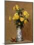 Chrysanthemums, 1879-Henri Fantin-Latour-Mounted Premium Giclee Print