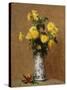 Chrysanthemums, 1879-Henri Fantin-Latour-Stretched Canvas
