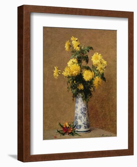 Chrysanthemums, 1879-Henri Fantin-Latour-Framed Giclee Print