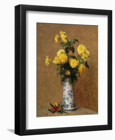 Chrysanthemums, 1879-Henri Fantin-Latour-Framed Giclee Print