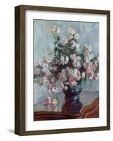 Chrysanthemums, 1882-Claude Monet-Framed Giclee Print