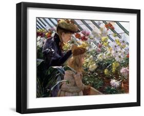 Chrysanthemums, 1890-Charles Courtney Curran-Framed Giclee Print