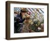 Chrysanthemums, 1890-Charles Courtney Curran-Framed Giclee Print
