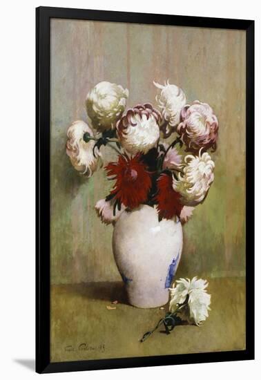 Chrysanthemums, 1893-Emil Carlsen-Framed Giclee Print