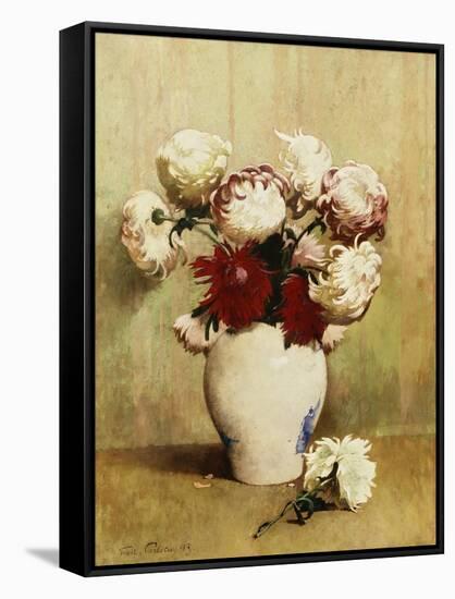 Chrysanthemums, 1893-Emil Carlsen-Framed Stretched Canvas