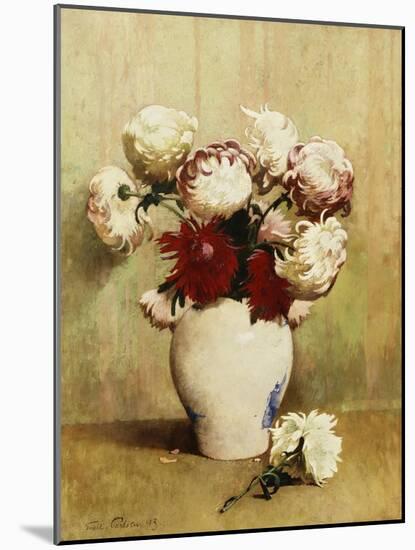 Chrysanthemums, 1893-Emil Carlsen-Mounted Giclee Print