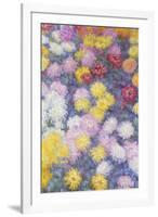 Chrysanthemums, 1897-Claude Monet-Framed Giclee Print