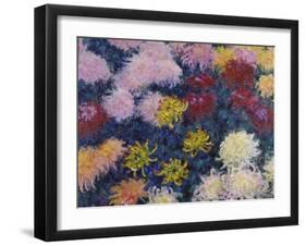 Chrysanthemums, 1897-Claude Monet-Framed Giclee Print