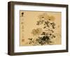 Chrysanthemums, A Leaf from an Album of Various Subjects-Xu Gu-Framed Giclee Print