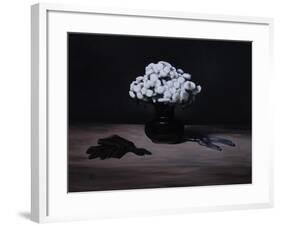 Chrysanthemums and Gloves, 2008-James Gillick-Framed Giclee Print