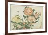 Chrysanthemums and Horsefly, C. 1832-Katsushika Hokusai-Framed Giclee Print