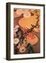 Chrysanthemums by a Stream with Rocks-Jakuchu Ito-Framed Premium Giclee Print