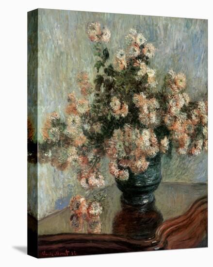 Chrysanthemums, c.1882-Claude Monet-Stretched Canvas