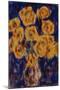 Chrysanthemums; Chrysanthemen, 1919 (Gouache on Paper)-Christian Rohlfs-Mounted Giclee Print