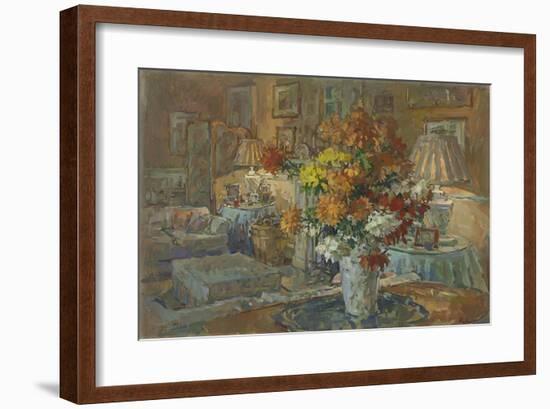 Chrysanthemums from Roddam-Susan Ryder-Framed Giclee Print