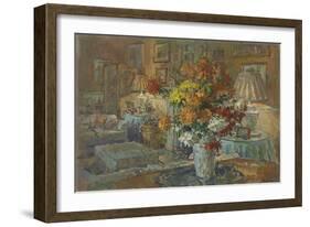 Chrysanthemums from Roddam-Susan Ryder-Framed Giclee Print