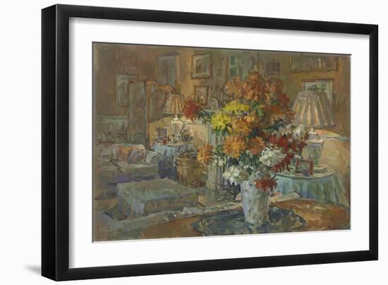 Chrysanthemums from Roddam-Susan Ryder-Framed Giclee Print