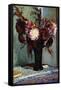 Chrysanthemums in a Vase-Jacques-emile Blanche-Framed Stretched Canvas