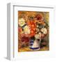 Chrysanthemums in Vase-Pierre-Auguste Renoir-Framed Giclee Print