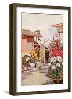 Chrysanthemums, Kyoto-Ella Du Cane-Framed Giclee Print