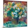 Chrysanthemums. Pierre-Auguste Renoir; French, 1841-1919. Date: 1881-1882. Dimensions: 54.8 × 65...-Pierre-Auguste Renoir-Mounted Poster