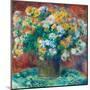 Chrysanthemums. Pierre-Auguste Renoir; French, 1841-1919. Date: 1881-1882. Dimensions: 54.8 × 65...-Pierre-Auguste Renoir-Mounted Poster
