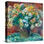 Chrysanthemums. Pierre-Auguste Renoir; French, 1841-1919. Date: 1881-1882. Dimensions: 54.8 × 65...-Pierre-Auguste Renoir-Stretched Canvas