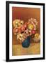 Chrysanthemums-Pierre-Auguste Renoir-Framed Premium Giclee Print