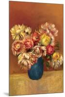 Chrysanthemums-Pierre-Auguste Renoir-Mounted Premium Giclee Print
