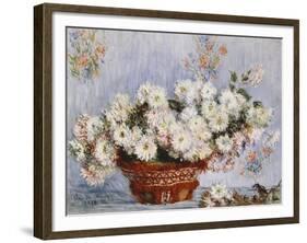 Chrysanthemums-Claude Monet-Framed Giclee Print