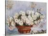 Chrysanthemums-Claude Monet-Stretched Canvas