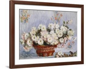 Chrysanthemums-Claude Monet-Framed Giclee Print