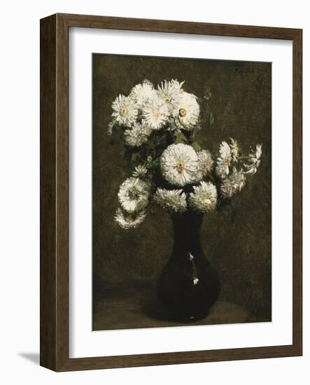 Chrysanthemums-Henri Fantin-Latour-Framed Giclee Print