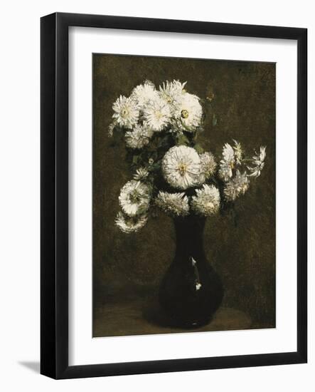 Chrysanthemums-Henri Fantin-Latour-Framed Giclee Print