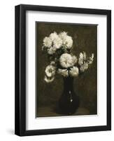 Chrysanthemums-Henri Fantin-Latour-Framed Premium Giclee Print