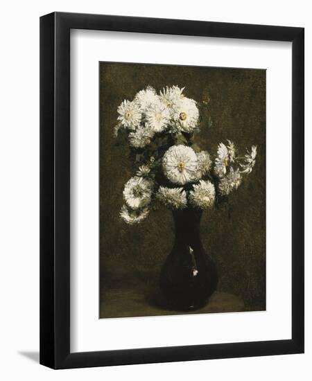 Chrysanthemums-Henri Fantin-Latour-Framed Premium Giclee Print