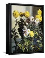 Chrysanthemums-Harald Martin Hansen Holm-Framed Stretched Canvas