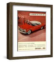 Chrysler- 100 Mio. Dollar Look-null-Framed Art Print