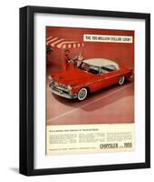 Chrysler- 100 Mio. Dollar Look-null-Framed Art Print