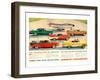 Chrysler 1956 Forward Look-null-Framed Art Print