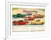 Chrysler 1956 Forward Look-null-Framed Art Print