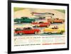 Chrysler 1956 Forward Look-null-Framed Art Print