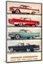 Chrysler 1957 Models-null-Mounted Art Print