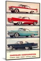 Chrysler 1957 Models-null-Mounted Art Print