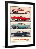 Chrysler 1957 Models-null-Framed Art Print